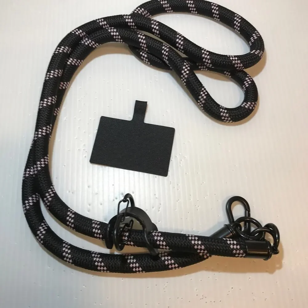 NWT Black Pink Dog Leash 46 Inches